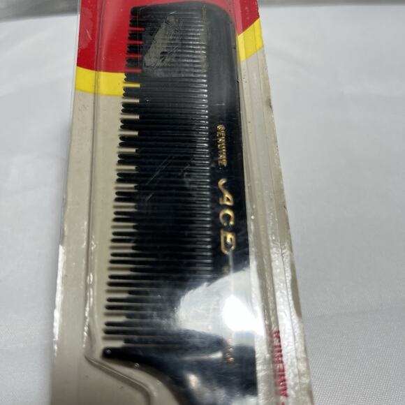Vintage Ace Hard Rubber Rat Tail Curling Teasing Pick Styling Comb 62206 - Picture 3 of 6